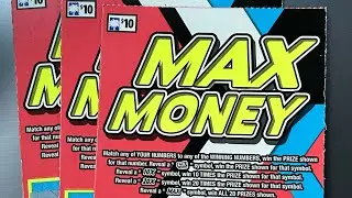 Max Money ◾️ Last 3 tickets hanging 💵 South Carolina lottery tickets