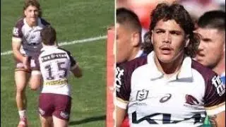 Michael Maguire responds after Reece Walsh criticised by Kevin Walters over act in in-goal