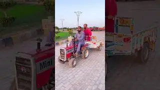 mini tractor 🚜 trolley no