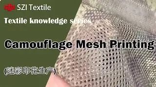USA Camouflage mesh printing production｜Used for tactica vest and military vest fabric｜#shorts
