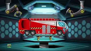 Future Fire Truck | Street Vehicles for Kids | Learn Car & Truck | Vehicles  Videos for Children
