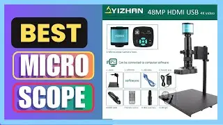Best YIZHAN 48MP Digital Microscope 4K Video Recording