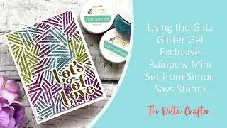 Using The Exclusive Glitz Glitter Gel Set from SSS