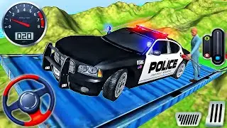 3D Driving Police Car and Trains Simulator 2021 - Ambulance Driver Open City - Android GamePlay #2