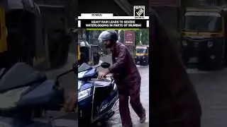 Heavy Rain leads to severe waterlogging on Veera Desai Road, Andheri West in Mumbai