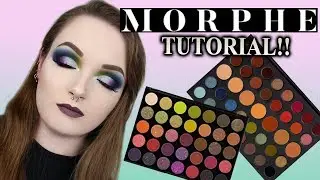MORPHE 39A DARE TO CREATE AND MORPHE 35M BOSS MOOD PALETTE TUTORIAL