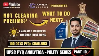 UPSC Polity PYQ Series 2026 | 15 Years Prelims Questions  | Part - 10