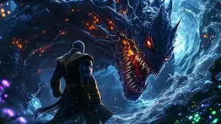 Thanos vs Sea Monster Ultimate Clash of Cosmic Power and Oceanic Terror!