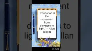 Allan Bloom @educational thoughts @quotes @shorts @yt shorts