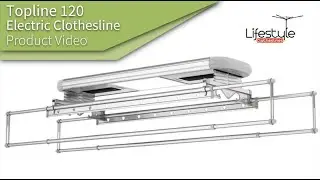 Topline 120 Electric Ceiling Clothesline Product Video