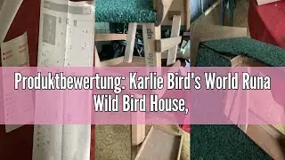 Produktbewertung: Karlie Bird's World Runa Wild Bird House, 46 x 30 x 121 cm, Natural Wood