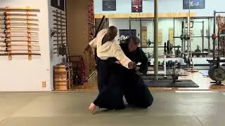 Aikido: Tips for the X-Pattern Forward Roll and the Back Breakfall, plus details on Irimi Ashi