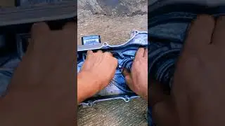INSTALLATION OF KICK STATER PIR #motorcycle #MIO