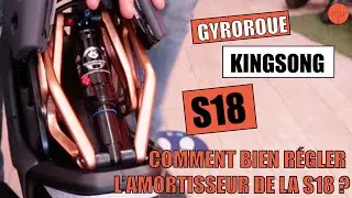 TUTO : BIEN RÉGLER L'AMORTISSEUR DE LA KINGSONG KS S18