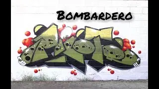 GRAFFITI ,Trazo relleno y  corto con velocidad