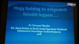 Dr. Donauer N&aacute;ndor előad&aacute;sa Dunabogd&aacute;nyban