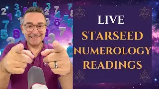 🔮 LIVE Starseed Numerology Reading | Discover Your Soul Purpose, Past Lives & Karmic Lessons