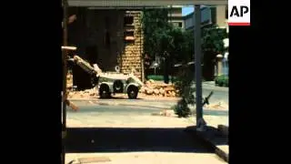 SYND 3 7 78 SYRIAN TROOPS ON GREEN LINE AREA IN BEIRUT