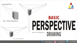 Basic Perspective Drawing | How to Draw Perspective Drawing | Perspective Drawing tutorial || A 2021