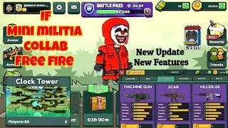 What if Mini militia collab free fire | Mini militia new update | Free fire in mini militia | Da2