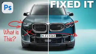 Fixing the BMW XM's Worst Design Flaws in Photoshop