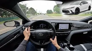 2025 Toyota Camry SE | POV Walkaround and Test Drive ASMR