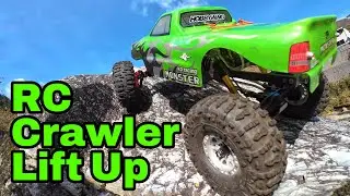 【RC Crawler Lift Up ロックタイヤで内子ロック！】