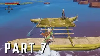 Windbound - Let's Play Gameplay Part 7 - Upgrading My Boat and Trying Not to Die