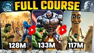 Make Viral Hulk AI Video (Full Course) | AI video kaise banaye | AI se video kaise banaye