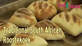 Traditional South African Roostekoek - Best Barbecue Buns Recipe - Bread Rolls on the Barbecue!!!