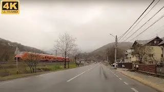 Driving in Romania: Ploiesti to Sinaia | 4K