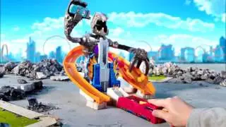 Hot Wheels Nitrobot Attack Trackset Трек Атака Нитробота