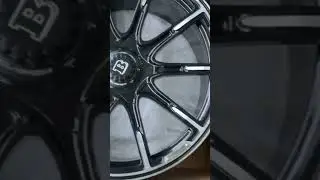 Brabus Porsche design forged wheels for Taycan Panamera Cayenne with 5x130 under centerlock look cap