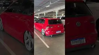 Golf GTI socado no ch&atilde;o #automobile #carrosmod #like #golf #carrosmodificados #luxurycar #mundo