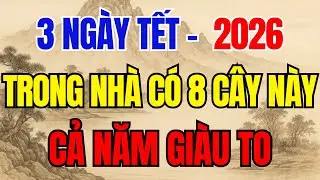 Ngày Tết ĐỪNG MUA ĐÀO QUẤT, Mua 8 Cây Này Trồng TRƯỚC CỬA NHÀ Sẽ Hút Tài Lộc, Tiền Bạc Ùn Ùn Đổ Về!