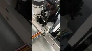 Flat Ribbon Cable Manufacturing Equipment Splitting Stripping Crimping Machine