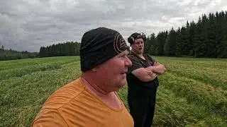 Lauantain iltakierros ja ukkosta