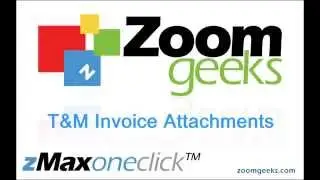 T&M Invoice Attachments