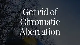 How to effectively remove chromatic aberration in Lightroom