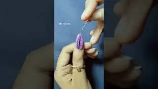 Easy nail art design for beginners 💅🏻#shiningnails #nailartdesigns #shortvideo #nails