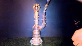 Black Leaf 8-Arm Bubbler & Titan Nail