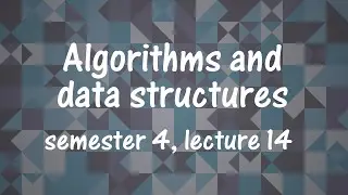 A&DS S04E14. Parallel Algorithms