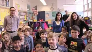 Surprise proposal - nyc cop proposes to elementary school teacher
