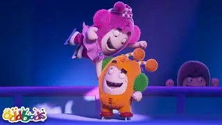 🥶OddBods Silliest Side Quests!⛸️ | OddBods | Moonbug Kids | Space Cartoons for Kids