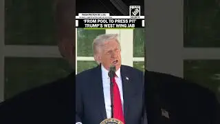 Trump slams media, recalls West Wing pool turned press room: &ldquo;Now it&rsquo;s worse, it&rsquo;s for the media