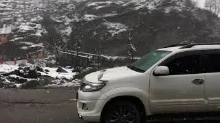 Snowfall manali january 2019