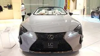 2025 Lexus LC500 convertible Pinnacle - Walkaround-Exterior and interior Notalking