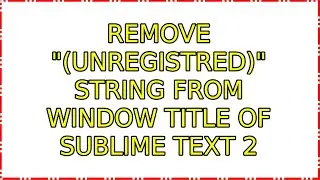 Ubuntu: Remove 