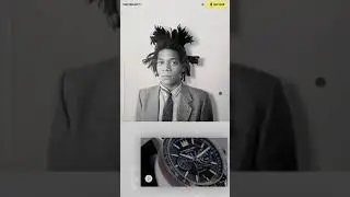 Collaboration between Raymond Weil and Basquiat