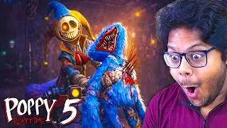 FINAL BOSS FIGHT & ENDING | Poppy Playtime Chapter 5 (PART 3) FULL GAMEPLAY (HINDI) #3 😱 AYUSH MORE
